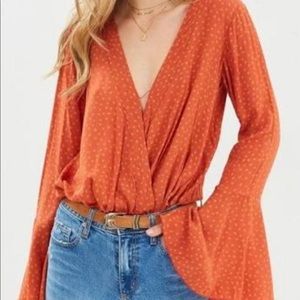 Free People Making Waves Bodysuit